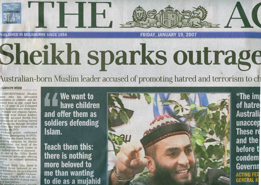 Sheikh sparks outrage